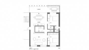 Grundriss Oberstube